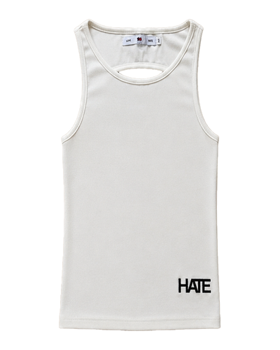 "Hate" Tank Tops WHT+ (Early Access)