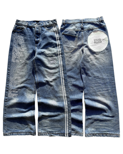 "LoveHate" Jeans