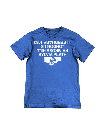 "Plath" Blue Tee (FREE)