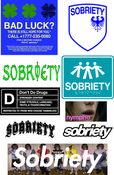 "Sober" Sticker Pack